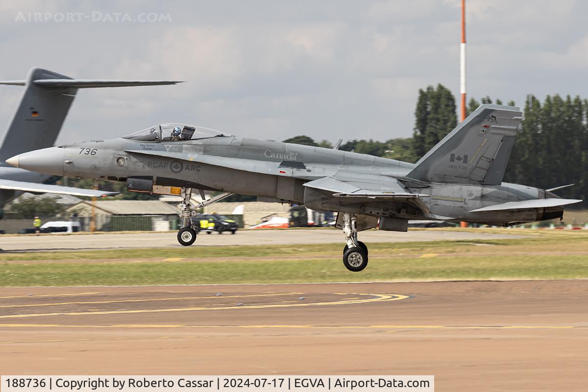 188736, McDonnell Douglas CF-188A Hornet C/N 0265/A212, RIAT 24