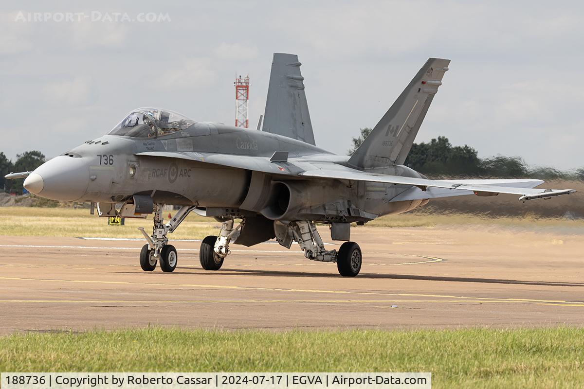 188736, McDonnell Douglas CF-188A Hornet C/N 0265/A212, RIAT 24