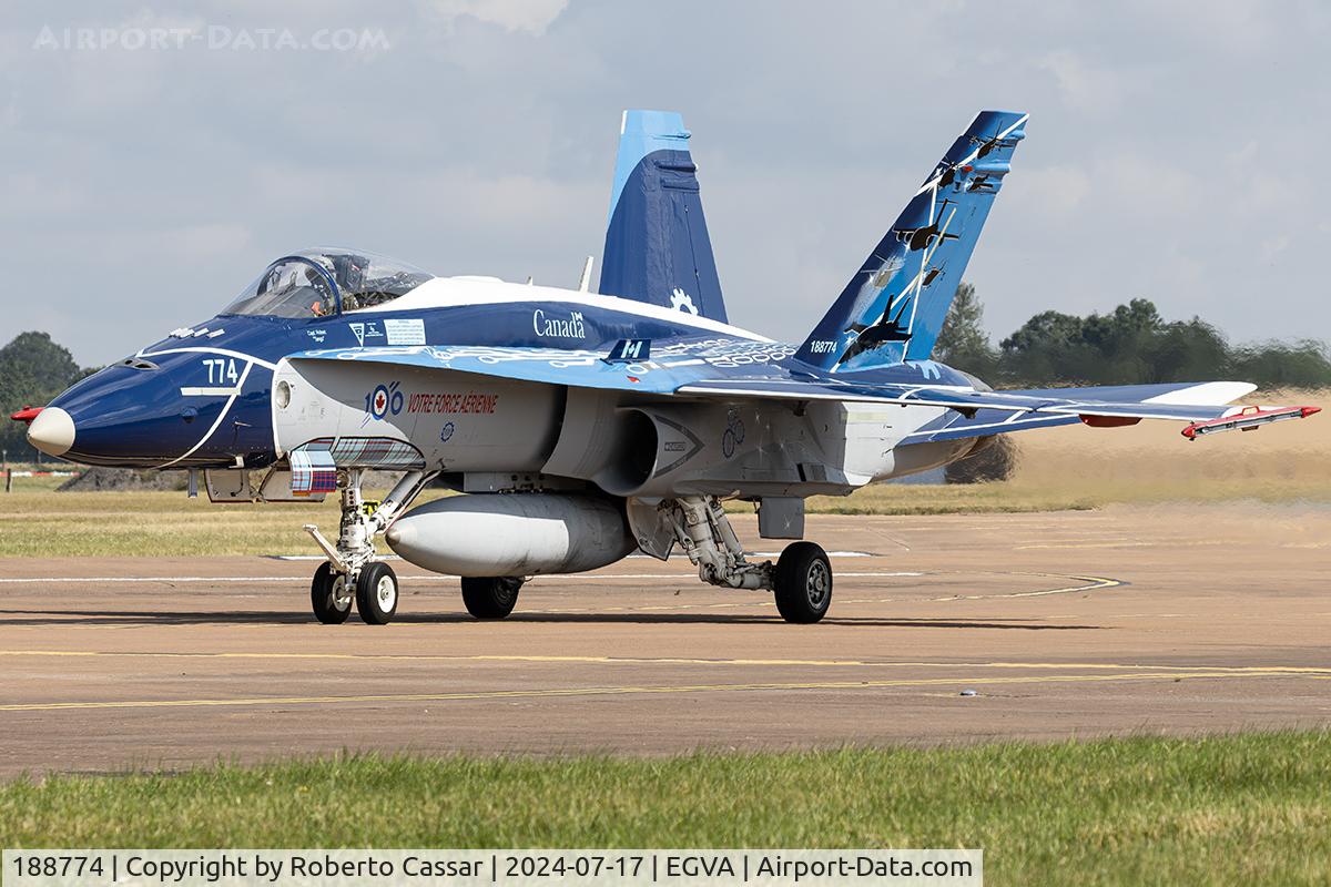 188774, 1986 McDonnell Douglas CF-188A Hornet C/N 0512/A423, RIAT 24