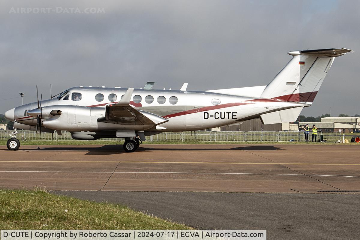 D-CUTE, 2006 Beech Super King Air 350 C/N FL-504, RIAT 24