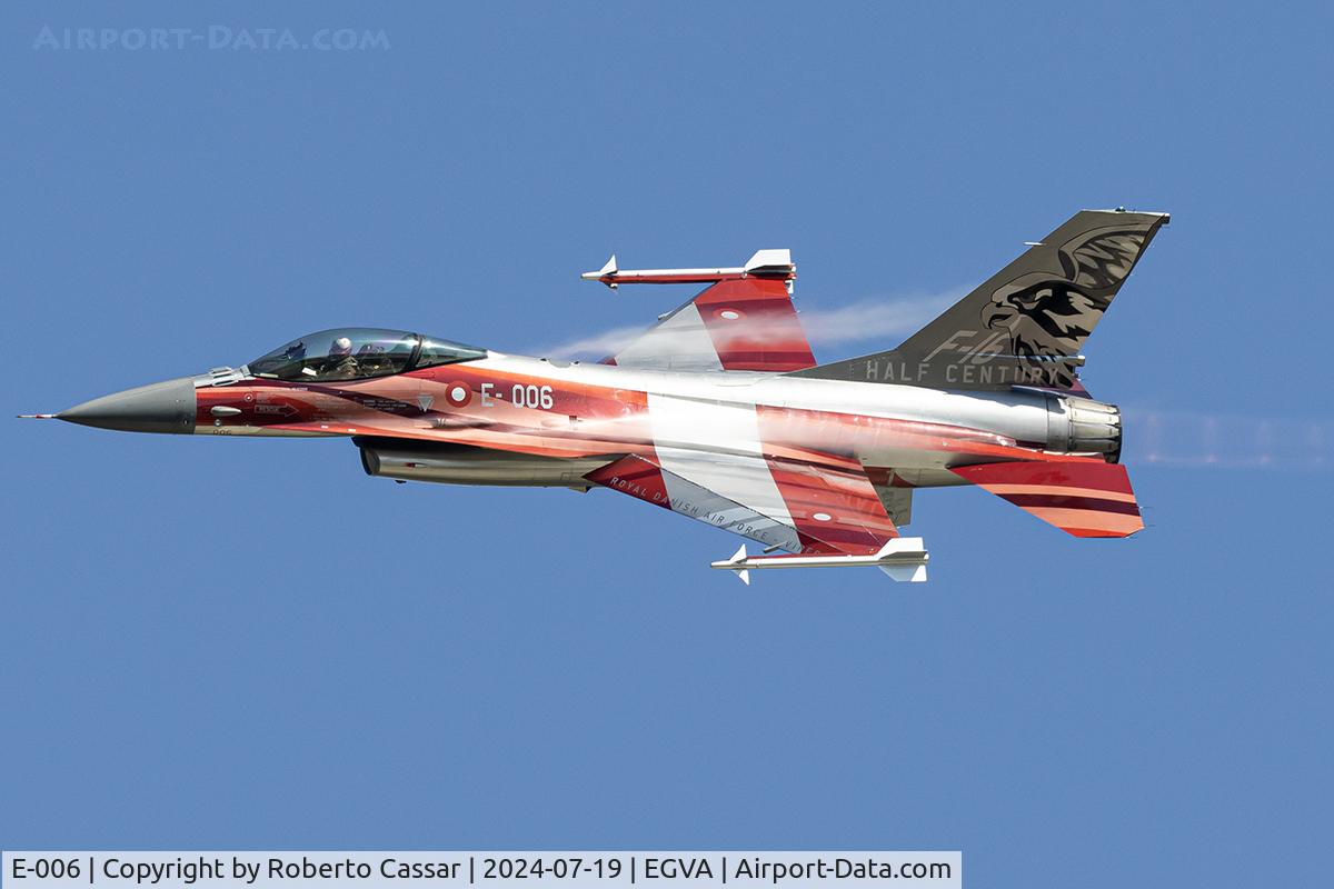 E-006, 1988 SABCA F-16A Fighting Falcon C/N 6F-49, RIAT 24