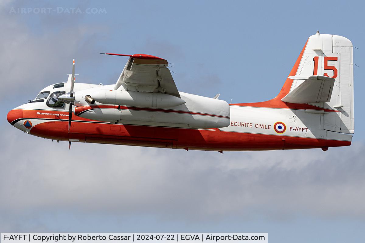 F-AYFT, Grumman TS-2A/Conair Turbo Firecat C/N 703, RIAT 24