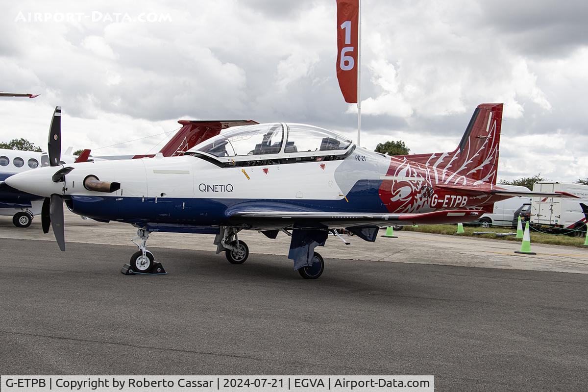 G-ETPB, 2017 Pilatus PC-21 C/N 311, RIAT 24