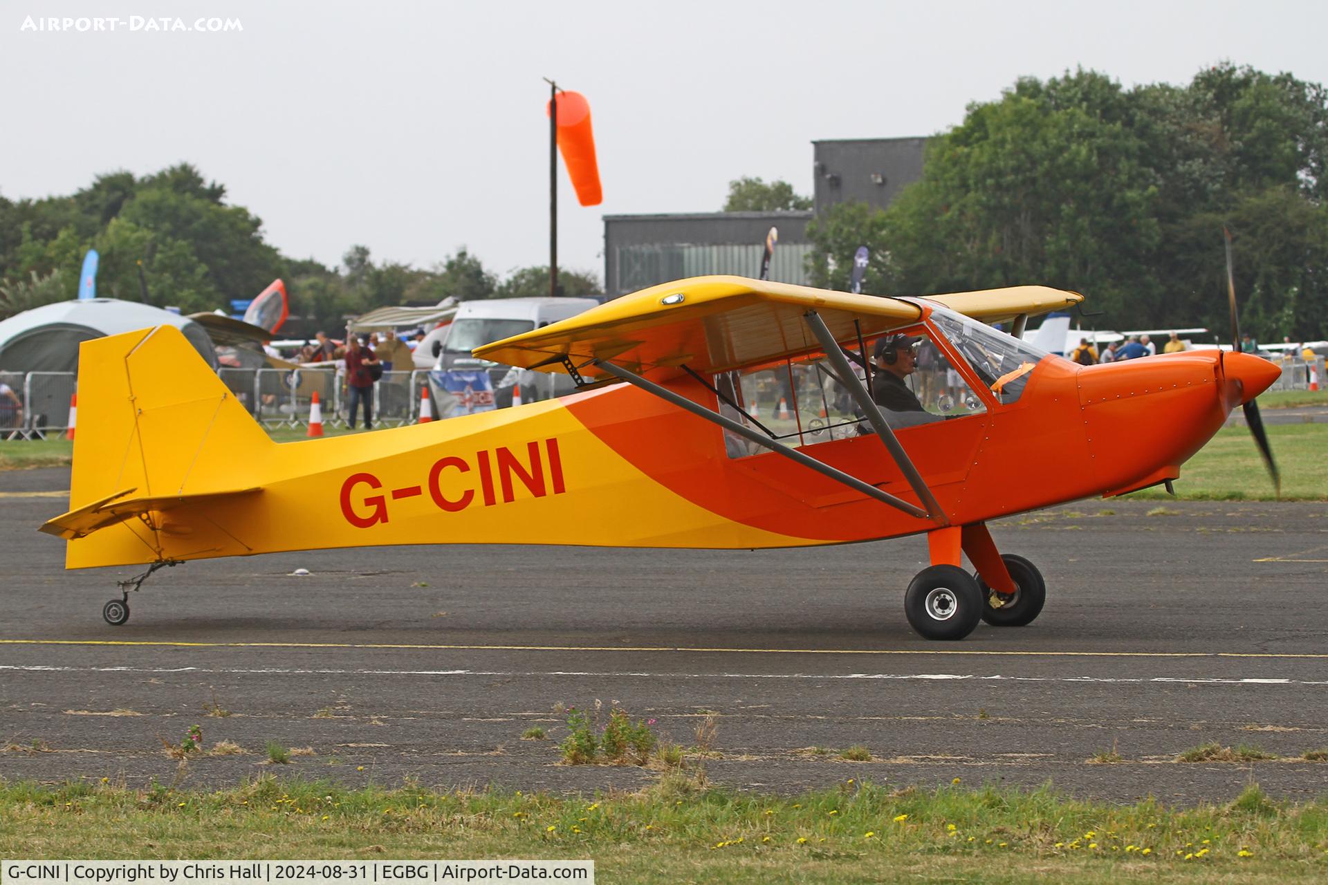 G-CINI, 2015 Rans S-7S Courier C/N LAA 218-15048, LAA Rally 2024, Leicester