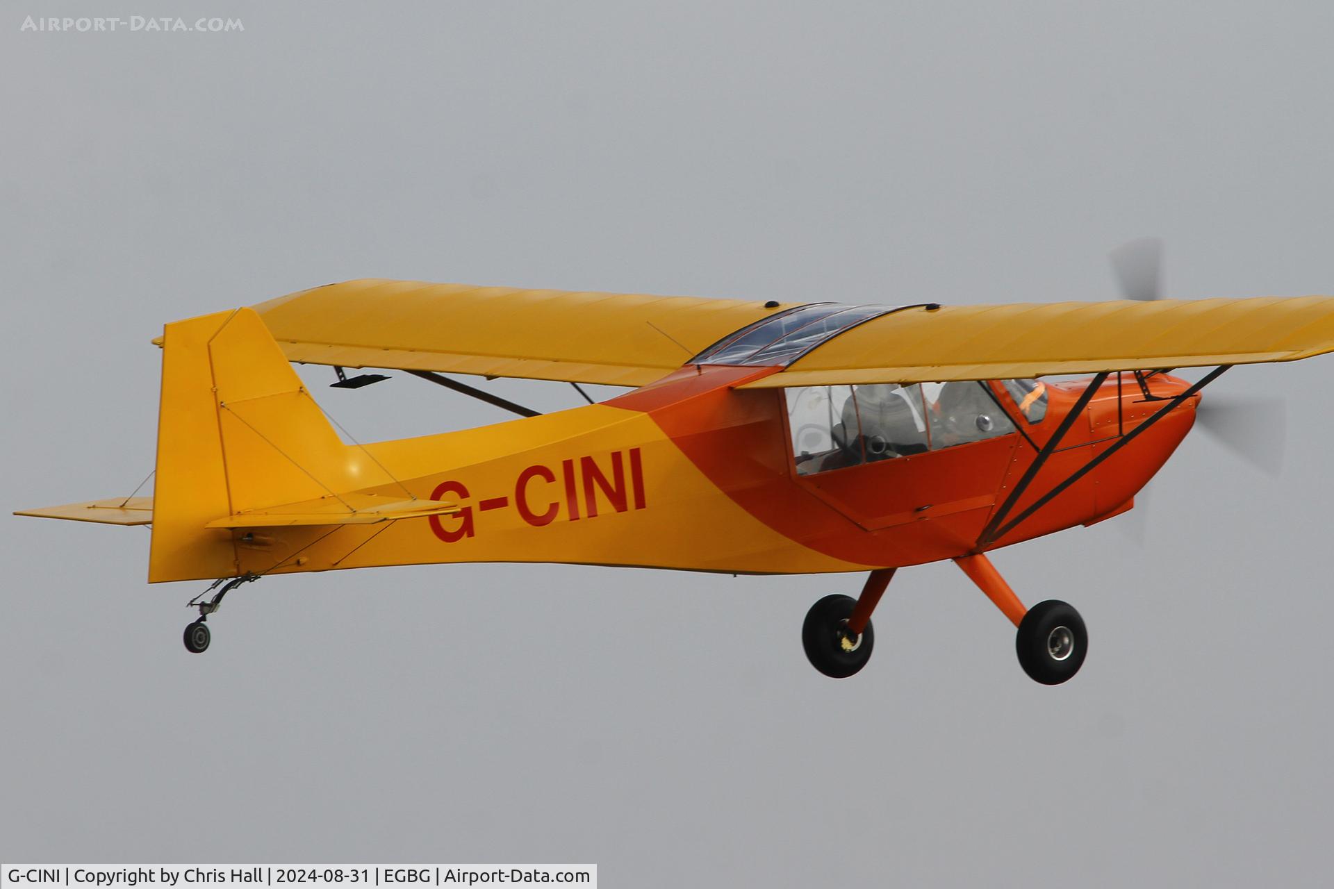 G-CINI, 2015 Rans S-7S Courier C/N LAA 218-15048, LAA Rally 2024, Leicester