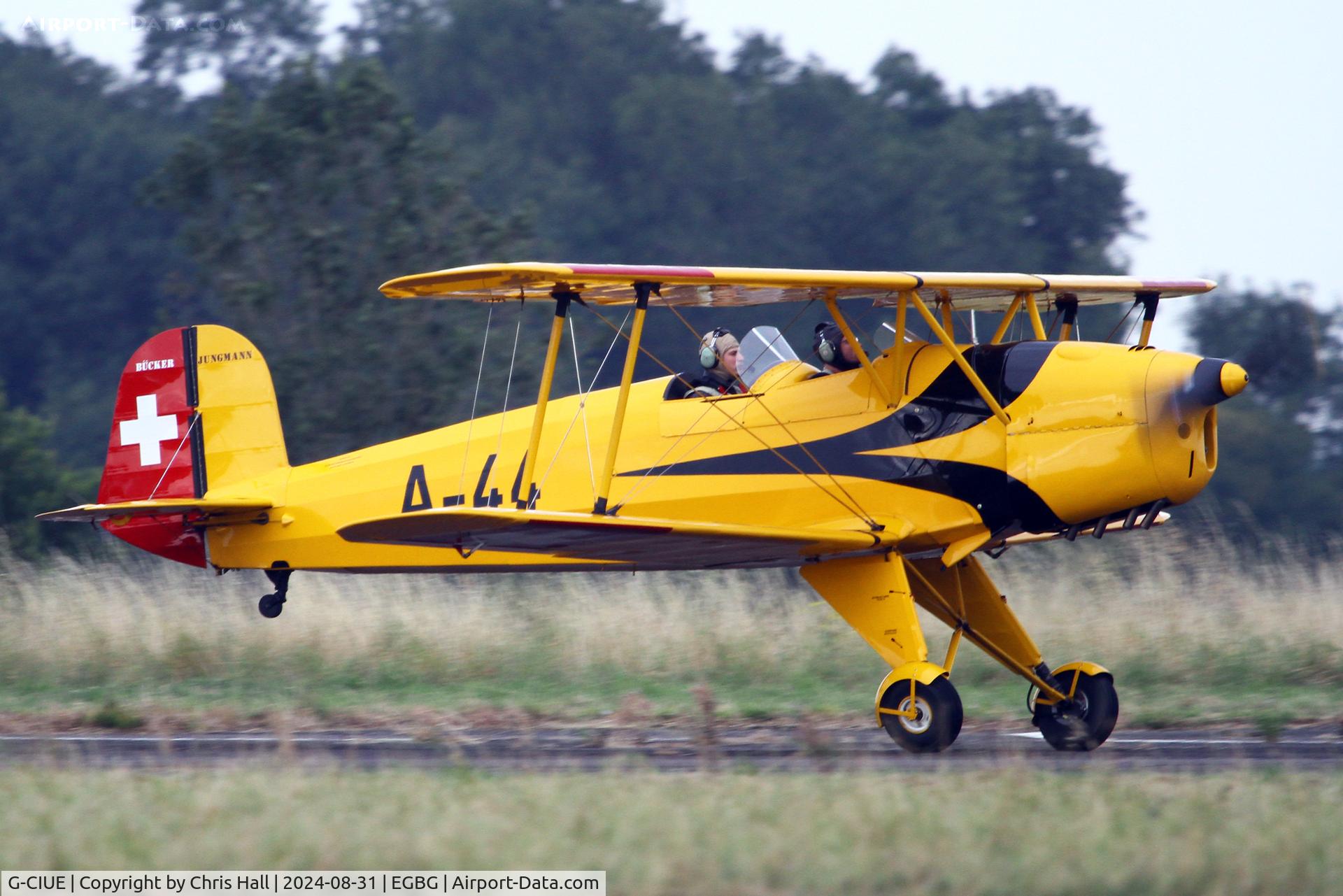 G-CIUE, 1954 CASA 1-131E Jungmann C/N 447, LAA Rally 2024, Leicester