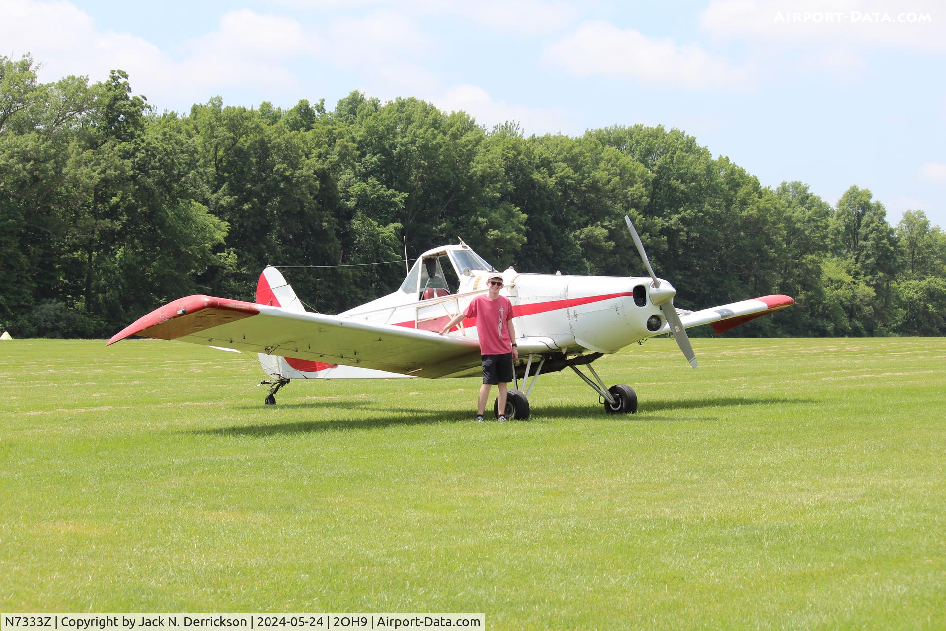 N7333Z, 1965 Piper PA-25-235 Pawnee C/N 25-3281, Expert Tow Pilot at 2024 Sports Class Nationals