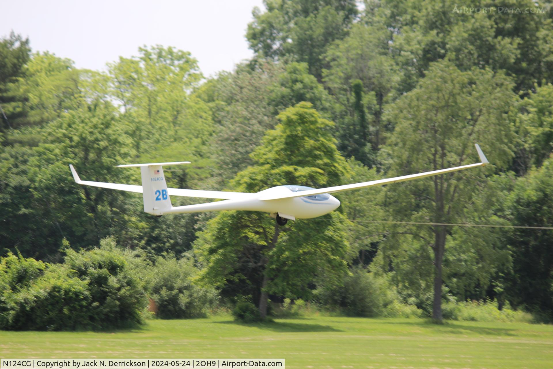 N124CG, 1993 Schleicher ASW-24 C/N 24219, 2024 Sports Class Nationals