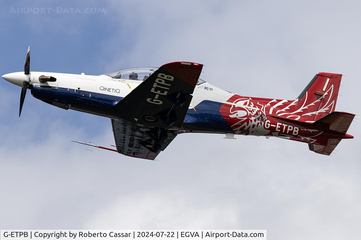 G-ETPB, 2017 Pilatus PC-21 C/N 311, RIAT 24