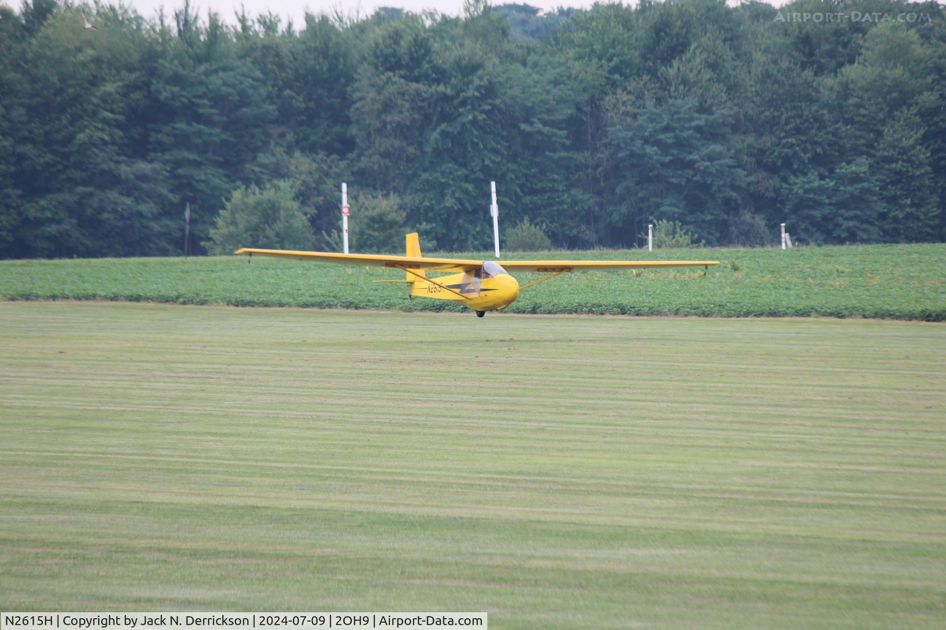 N2615H, 1976 Schweizer SGS 2-33A C/N 435, 2024 Caesar Creek Youth Soaring Association Youth Education Camp