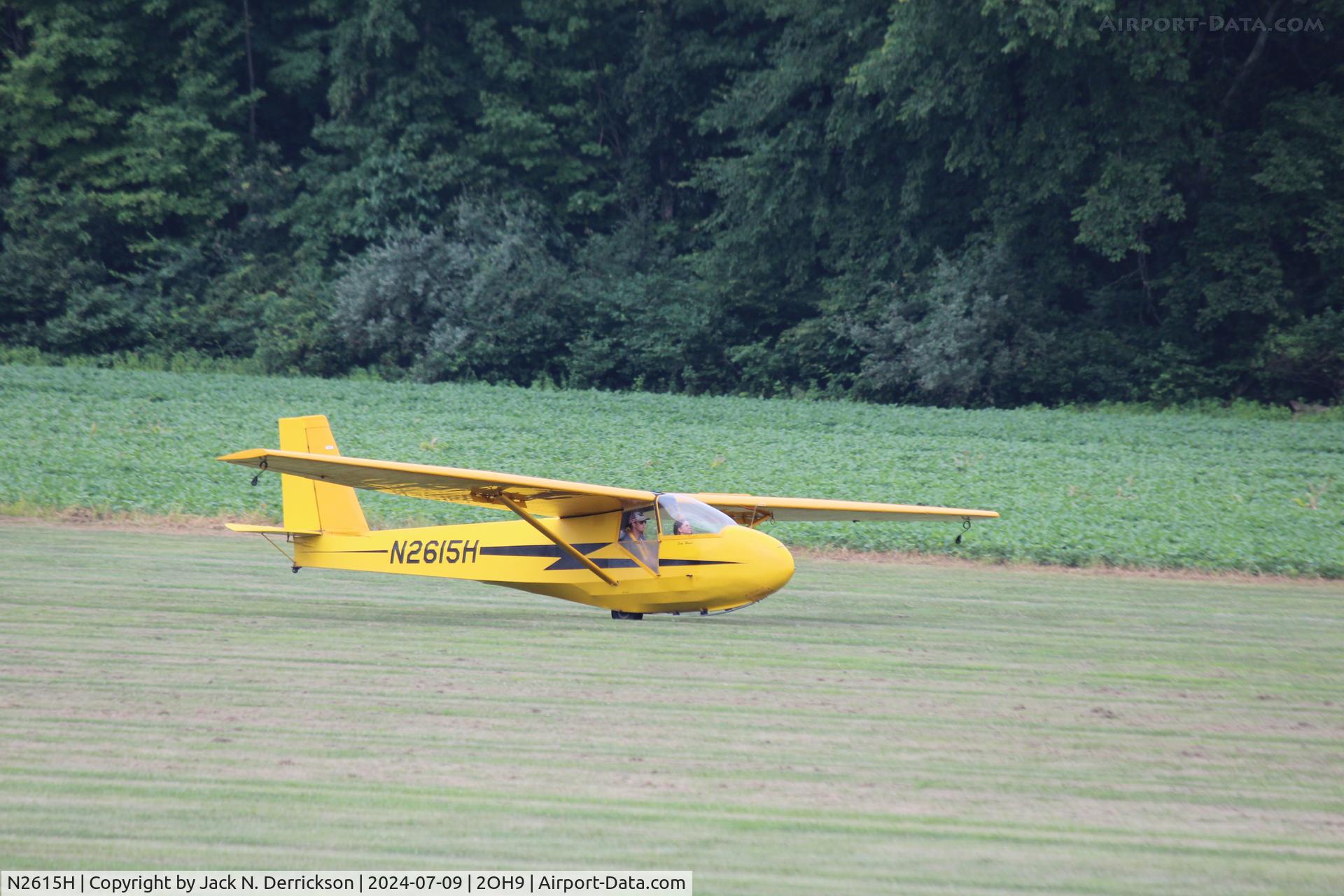 N2615H, 1976 Schweizer SGS 2-33A C/N 435, 2024 Caesar Creek Youth Soaring Association Youth Education Camp