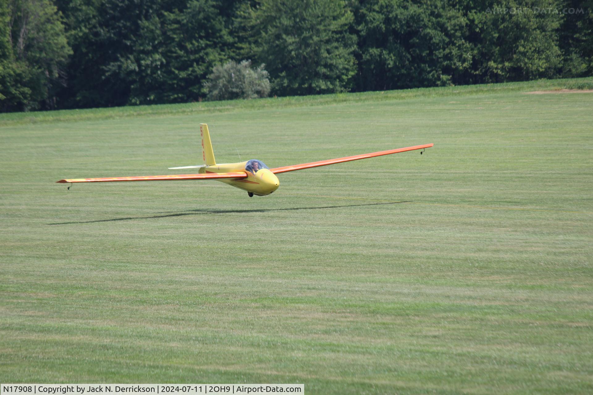 N17908, 1973 Schweizer SGS 1-26E C/N 548, 2024 Caesar Creek Youth Soaring Association Youth Education Camp
