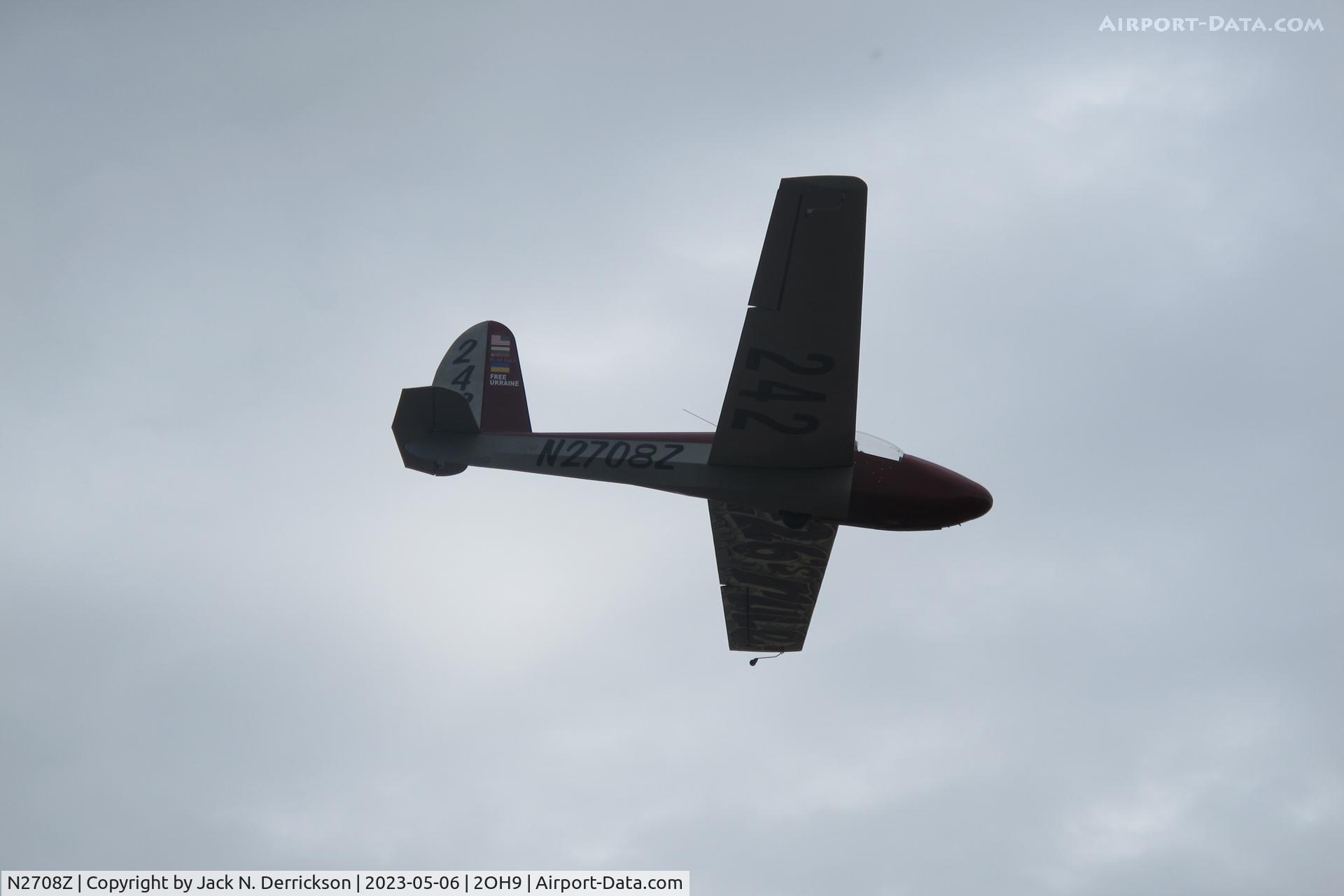 N2708Z, 1964 Schweizer SGS 1-26C C/N 242, 2023 1-26 Nationals
