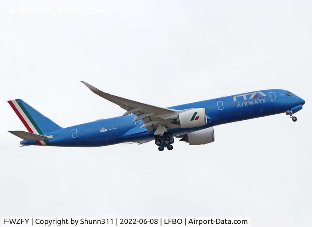 F-WZFY, 2022 Airbus A350-941 C/N 0283, C/n 0283 - To be EI-IFF