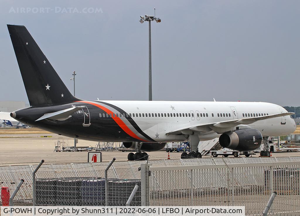G-POWH, 2000 Boeing 757-256 C/N 29308, Parked at the Cargo apron...