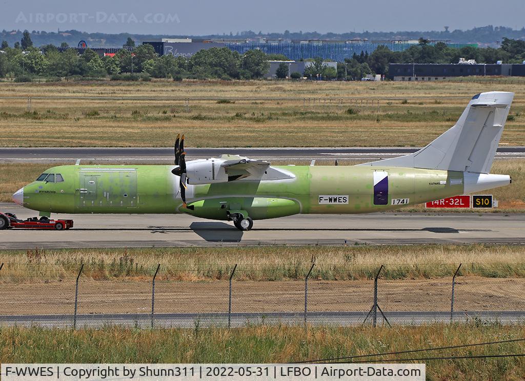 F-WWES, 2022 ATR 72-600F C/N 1741, C/n 1741 - For FedEx as N707FE