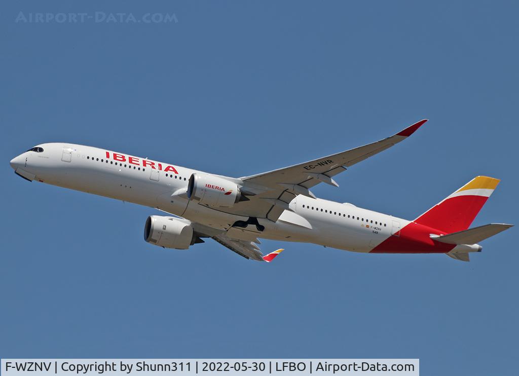 F-WZNV, 2022 Airbus A350-941 C/N 549, C/n 0549 - To be EC-NVR