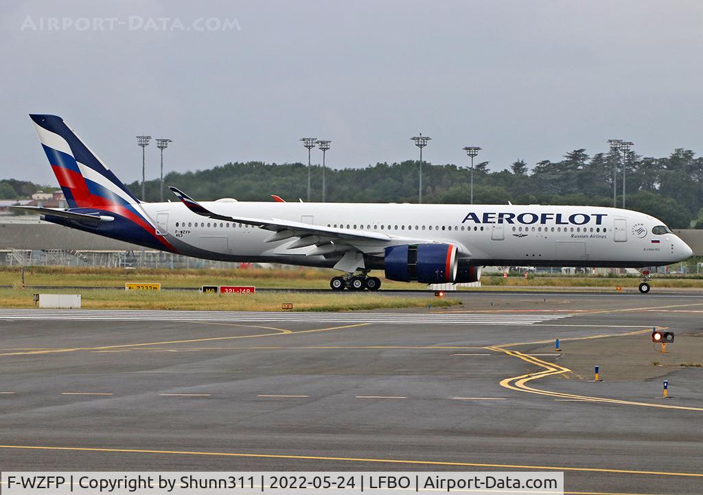 F-WZFP, 2021 Airbus A350-941 C/N 463, C/n 0463 - Aeroflot VP-BYE ntu... For Turkish Airlines as TC-LGJ