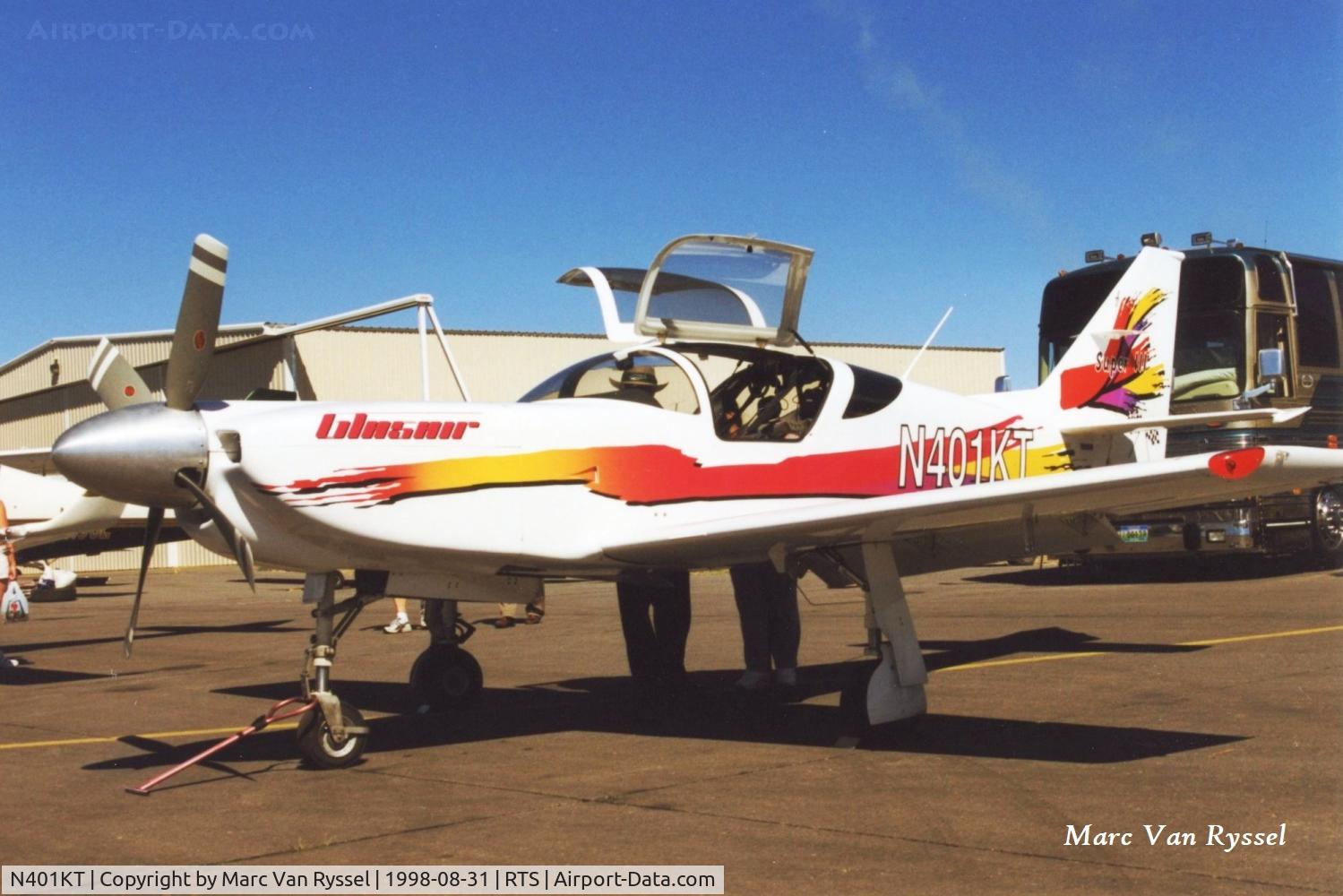 N401KT, Stoddard-Hamilton Glasair Super III C/N 3254, N401KT (ex N540LP) at the Reno Air Races in 1998.