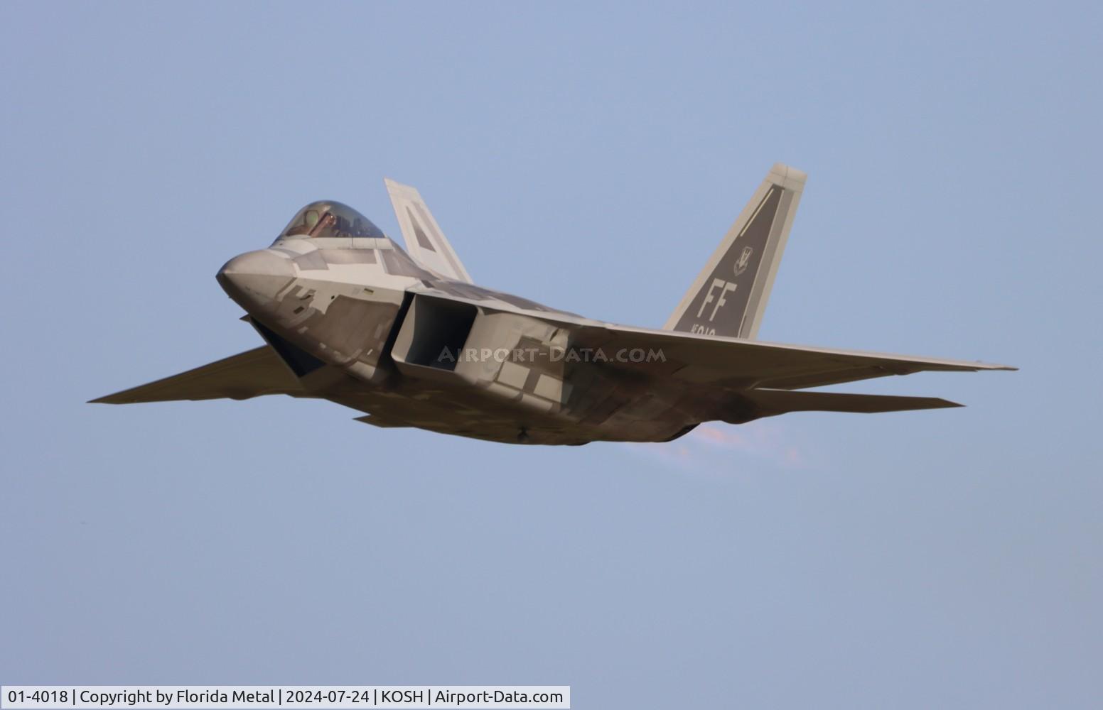 01-4018, 2001 Lockheed Martin F-22A Raptor C/N 645-4018, F-22A zx