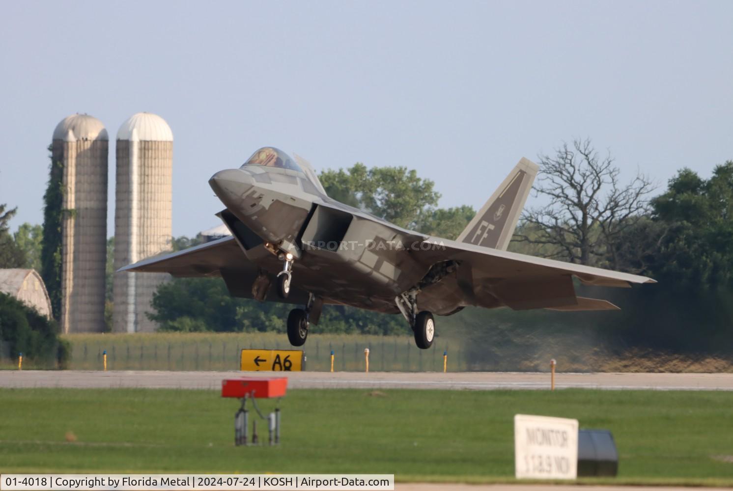 01-4018, 2001 Lockheed Martin F-22A Raptor C/N 645-4018, F-22A zx