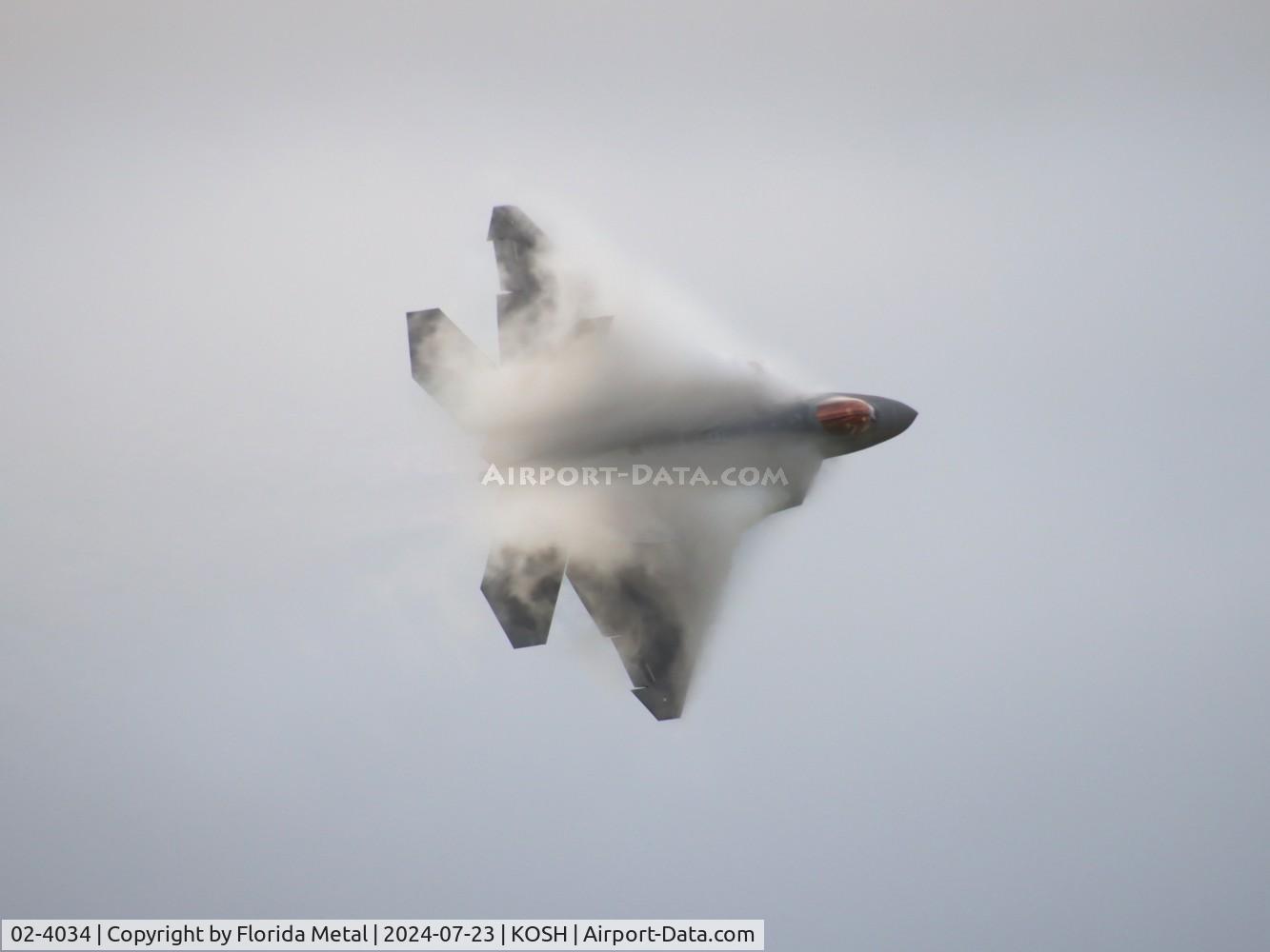 02-4034, 2002 Lockheed Martin F/A-22A Raptor C/N 4034, OSH 24 zx