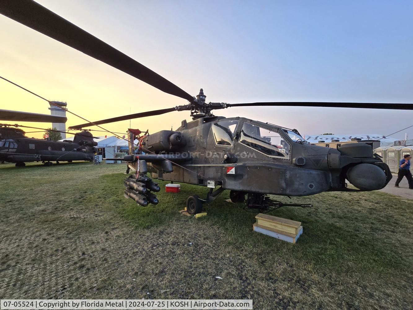 07-05524, Boeing AH-64D Apache Longbow C/N PVD524, US Army AH-64D zx
