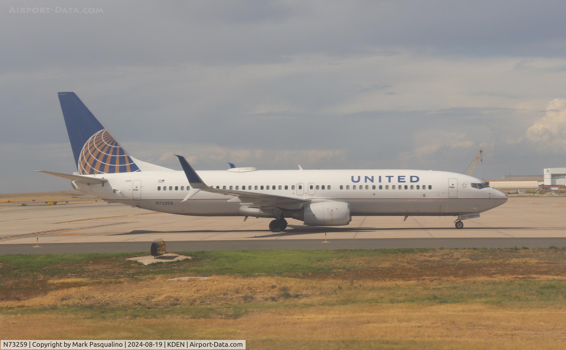 N73259, 2001 Boeing 737-824 C/N 30803, Boeing 737-824