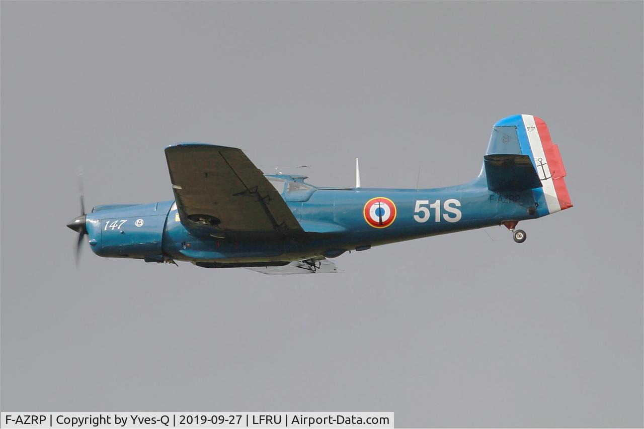F-AZRP, 1957 Morane-Saulnier MS-733 Alcyon C/N 147, Morane-Saulnier MS-733 Alcyon, On display, Morlaix-Ploujean airport (LFRU-MXN)