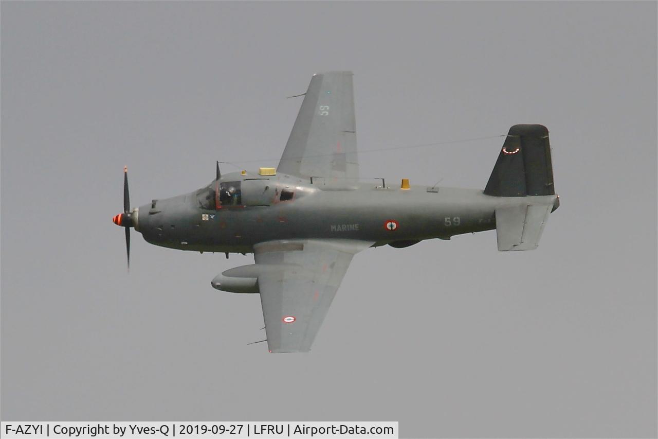 F-AZYI, 1959 Breguet Br.1050 Alize C/N 59, Breguet Br.1050 Alize, On display, Morlaix-Ploujean airport (LFRU-MXN)
