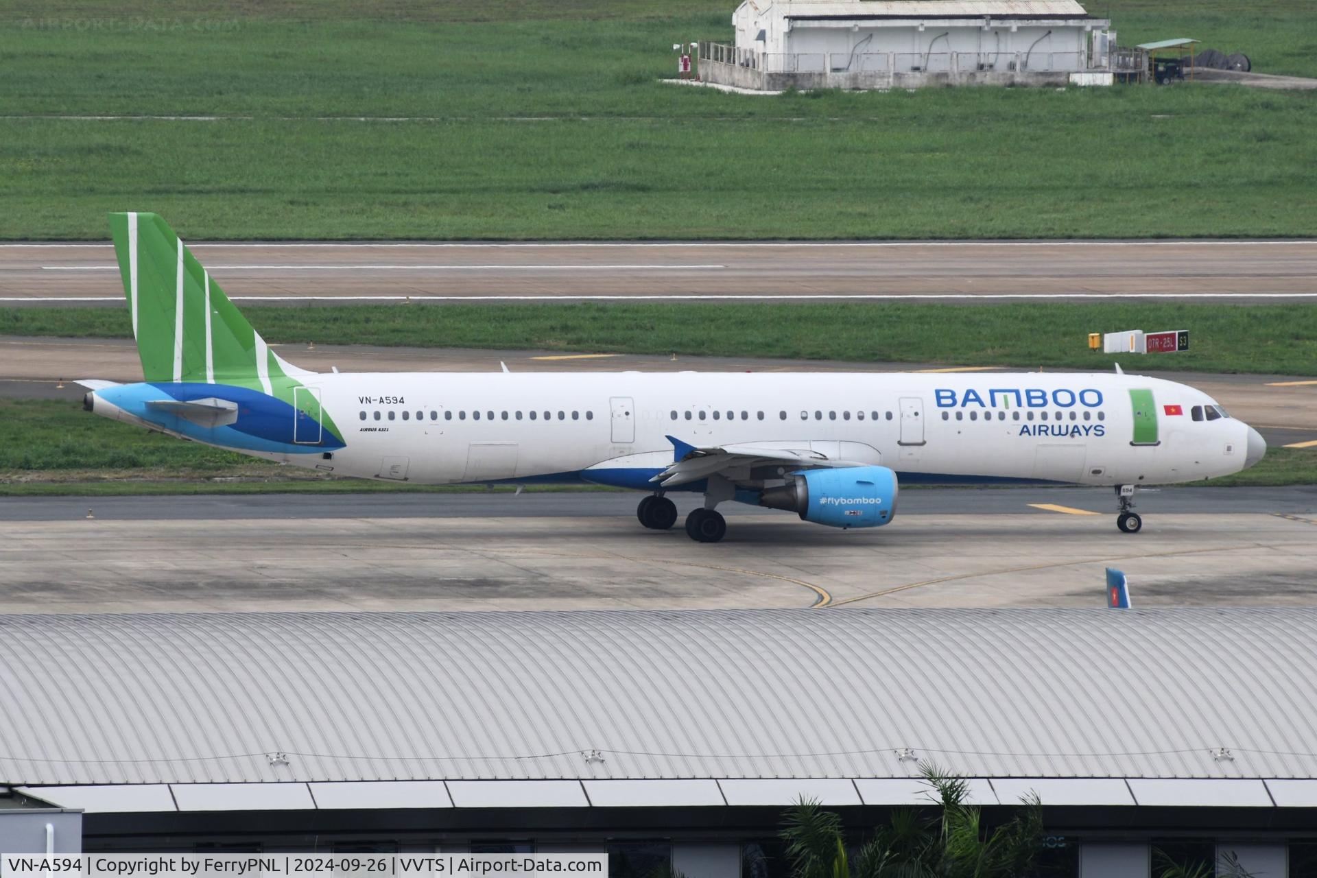 VN-A594, 2012 Airbus A321-211 C/N 5059, Former Aeroflot (VQ-BOI) A321 operating for Bamboo Airways