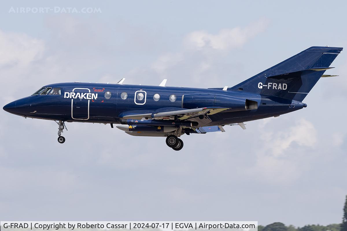 G-FRAD, 1975 Dassault Falcon (Mystere) 20DC C/N 304, RIAT 24