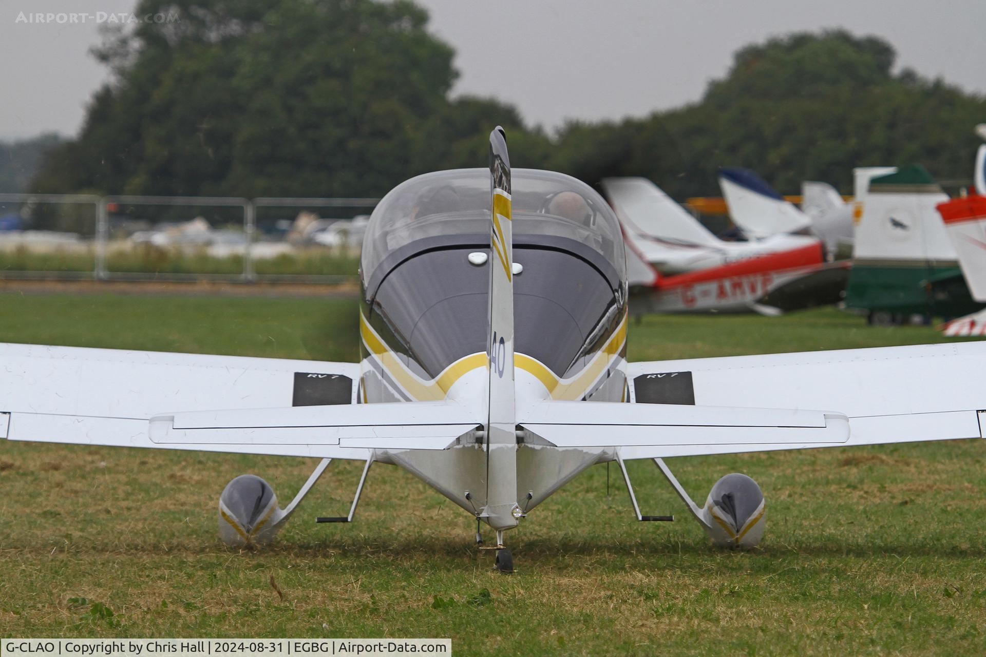 G-CLAO, 2018 Vans RV-7 C/N LAA 323-15307, LAA Rally 2024, Leicester