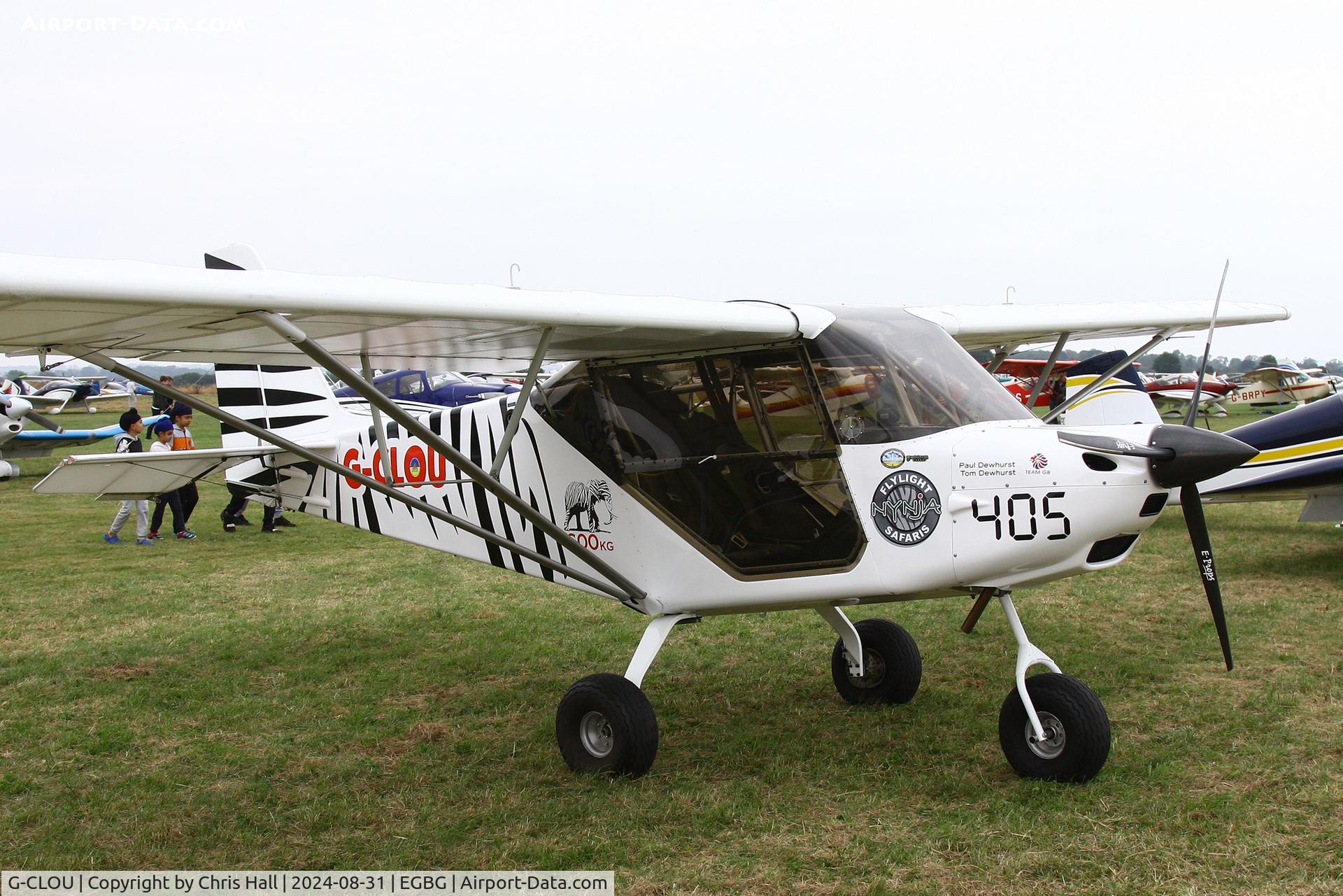 G-CLOU, 2020 Flylight Airsports SkyRanger Nynja C/N 297-1, LAA Rally 2024, Leicester