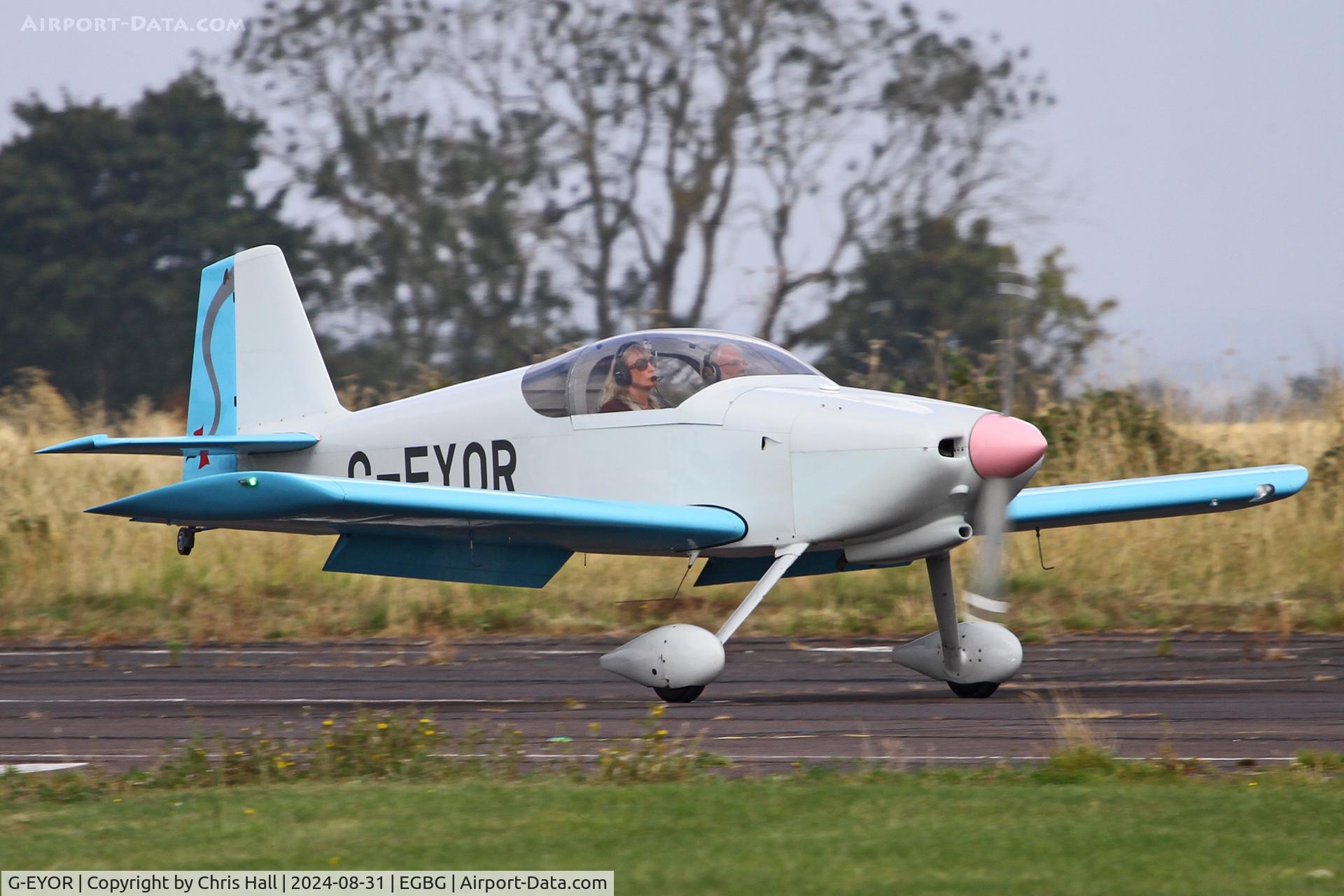 G-EYOR, 2001 Vans RV-6 C/N PFA 181A-13259, LAA Rally 2024, Leicester