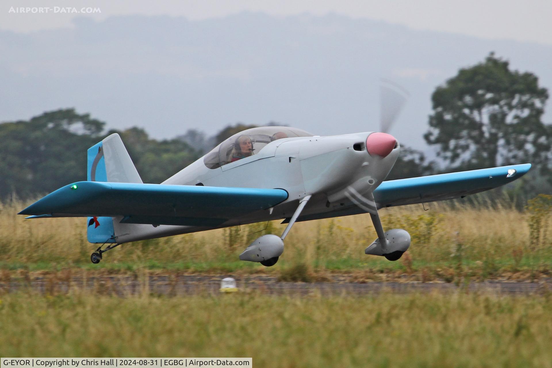 G-EYOR, 2001 Vans RV-6 C/N PFA 181A-13259, LAA Rally 2024, Leicester