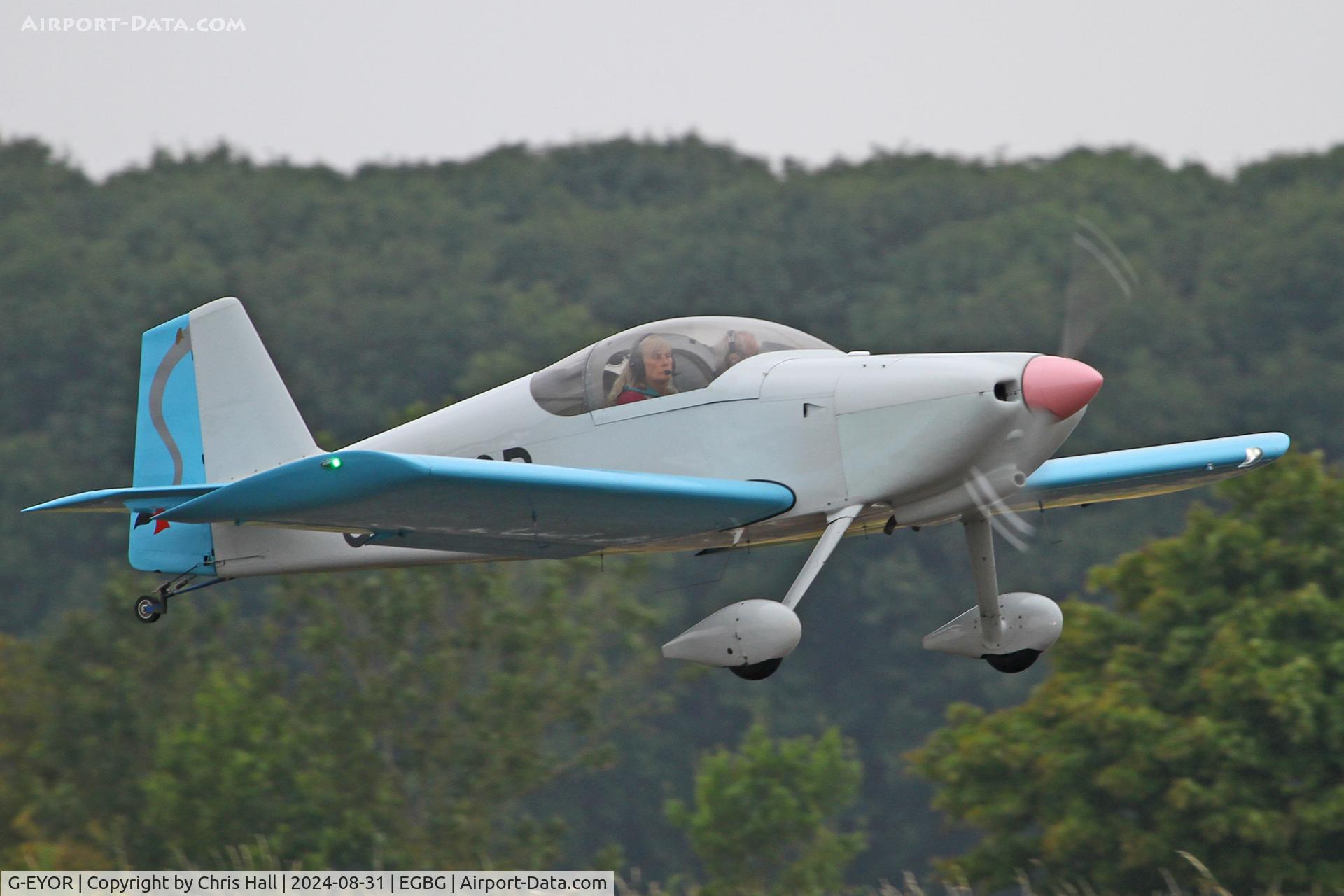 G-EYOR, 2001 Vans RV-6 C/N PFA 181A-13259, LAA Rally 2024, Leicester