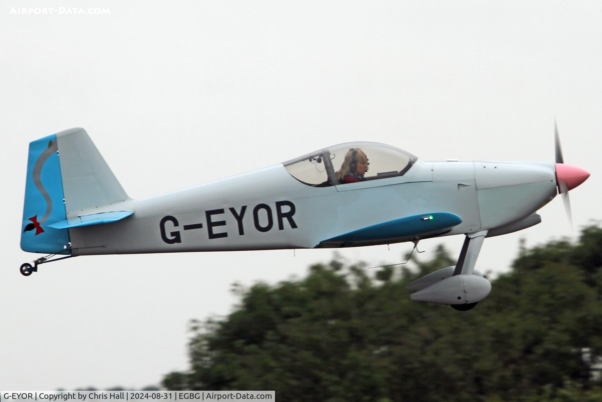 G-EYOR, 2001 Vans RV-6 C/N PFA 181A-13259, LAA Rally 2024, Leicester