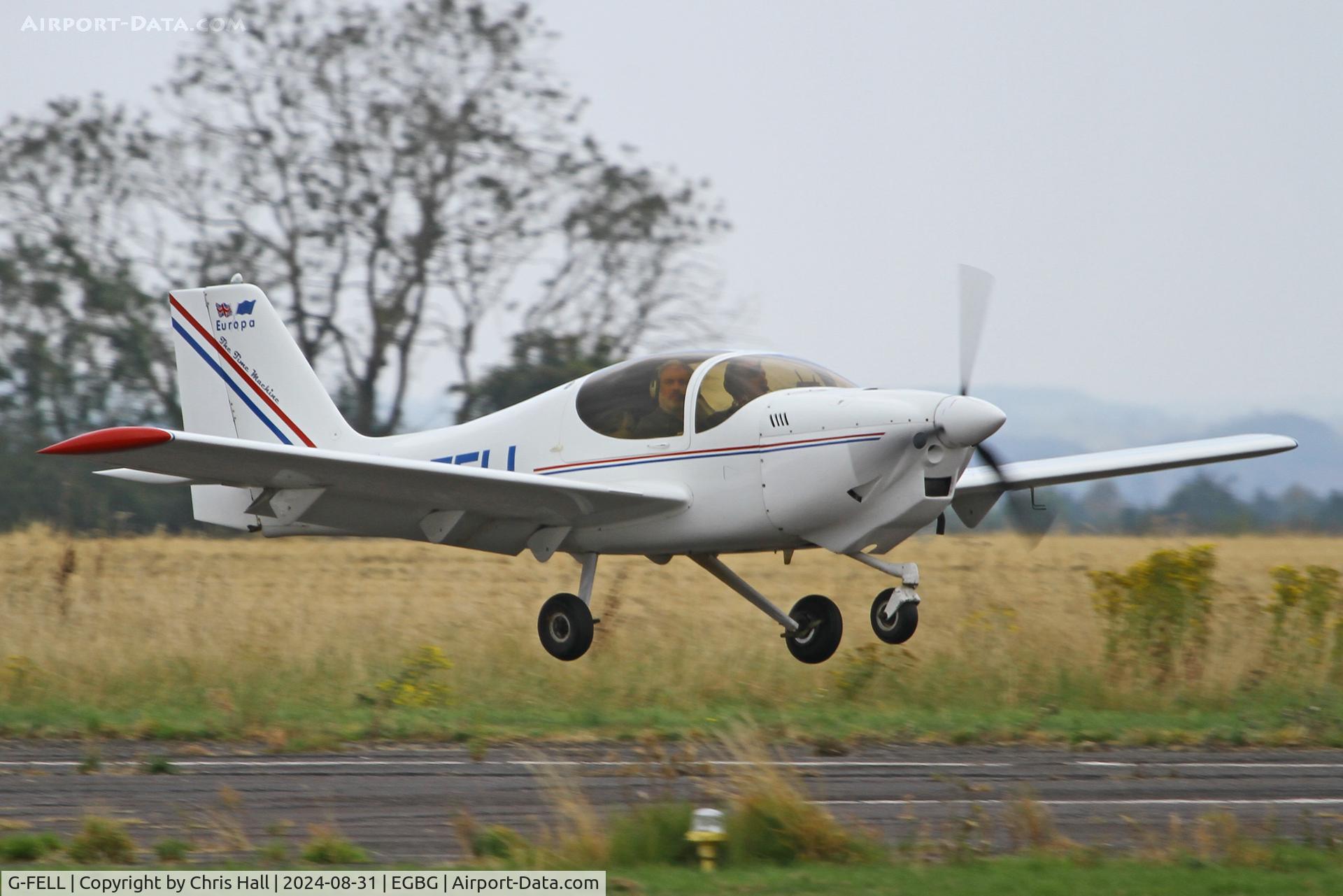 G-FELL, 1998 Europa XS Tri-Gear C/N PFA 247-13208, LAA Rally 2024, Leicester