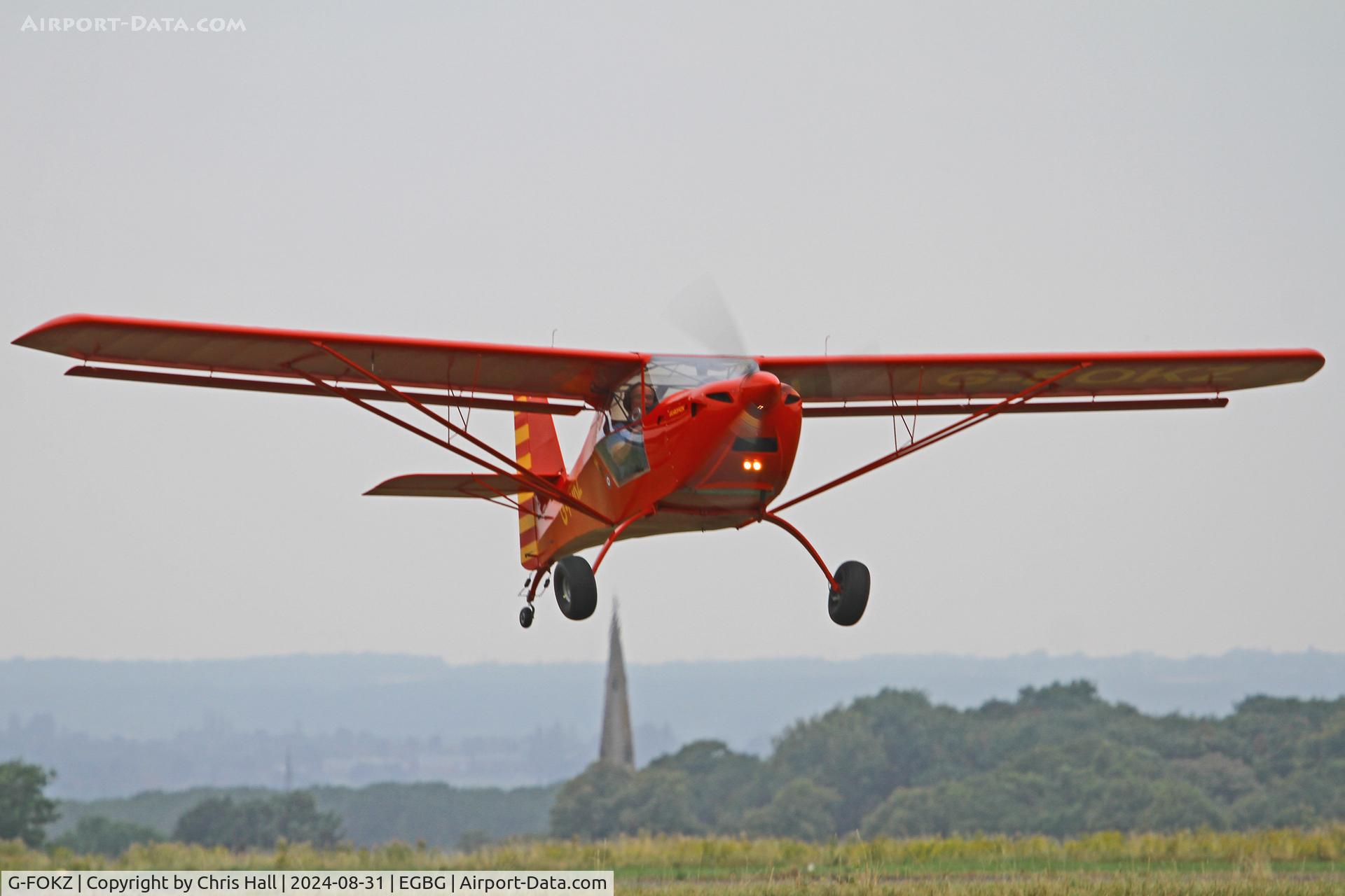 G-FOKZ, 2015 Eurofox 912(IS) C/N LAA 376-15282, LAA Rally 2024, Leicester