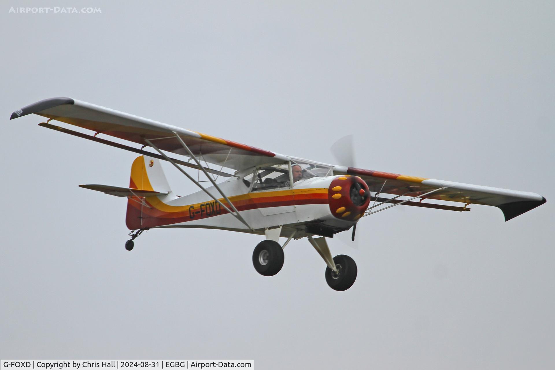 G-FOXD, 1996 Denney Kitfox MK2 C/N PFA 172-11618, LAA Rally 2024, Leicester