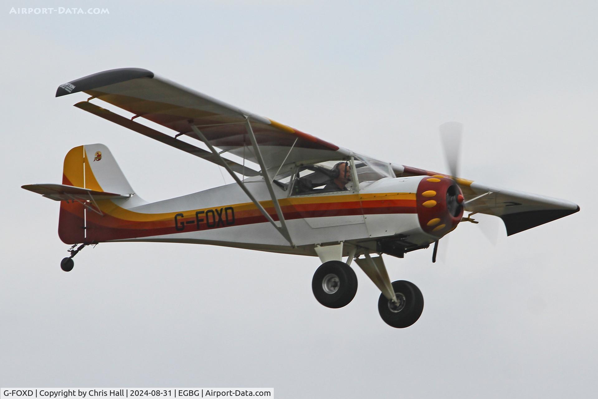 G-FOXD, 1996 Denney Kitfox MK2 C/N PFA 172-11618, LAA Rally 2024, Leicester