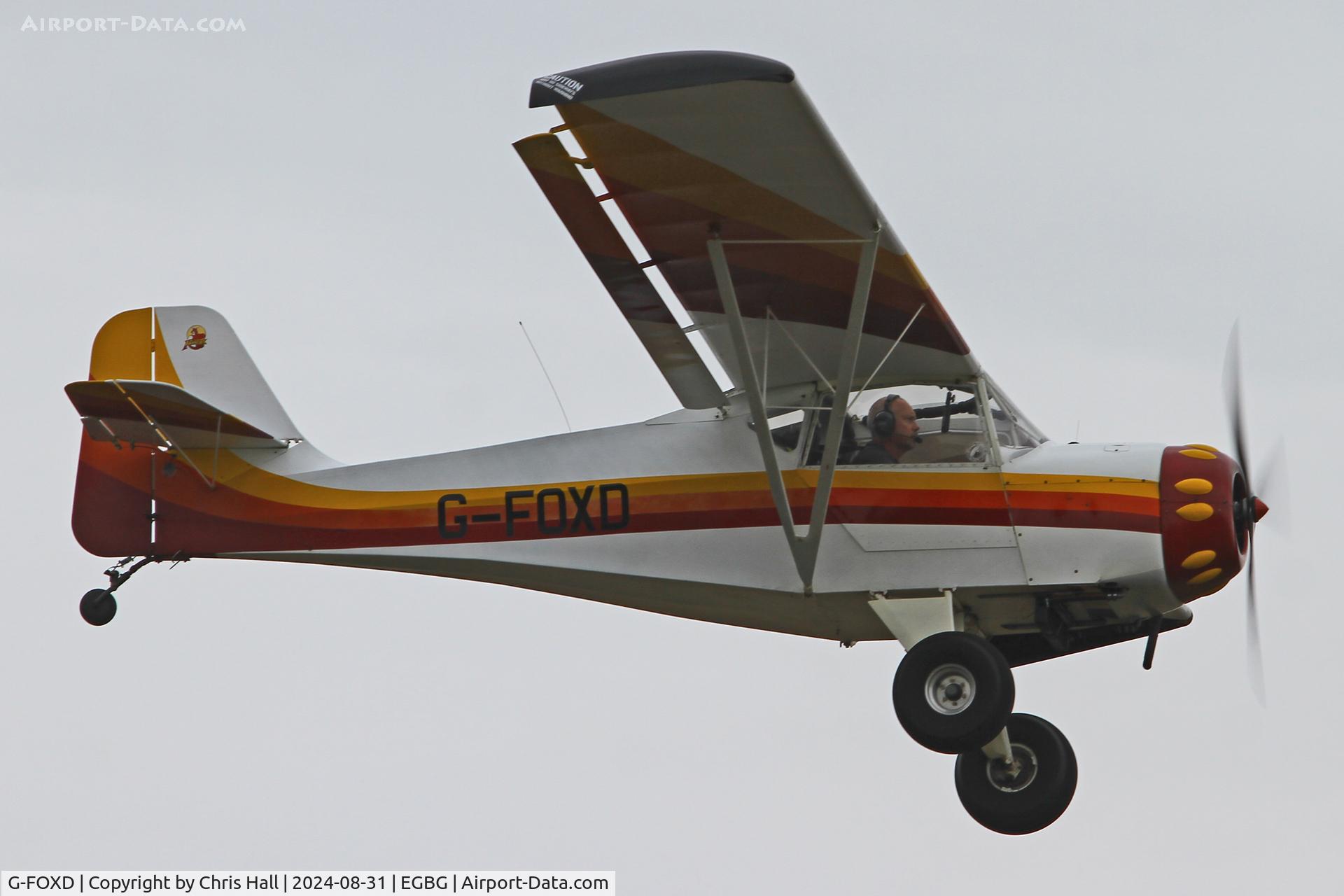 G-FOXD, 1996 Denney Kitfox MK2 C/N PFA 172-11618, LAA Rally 2024, Leicester