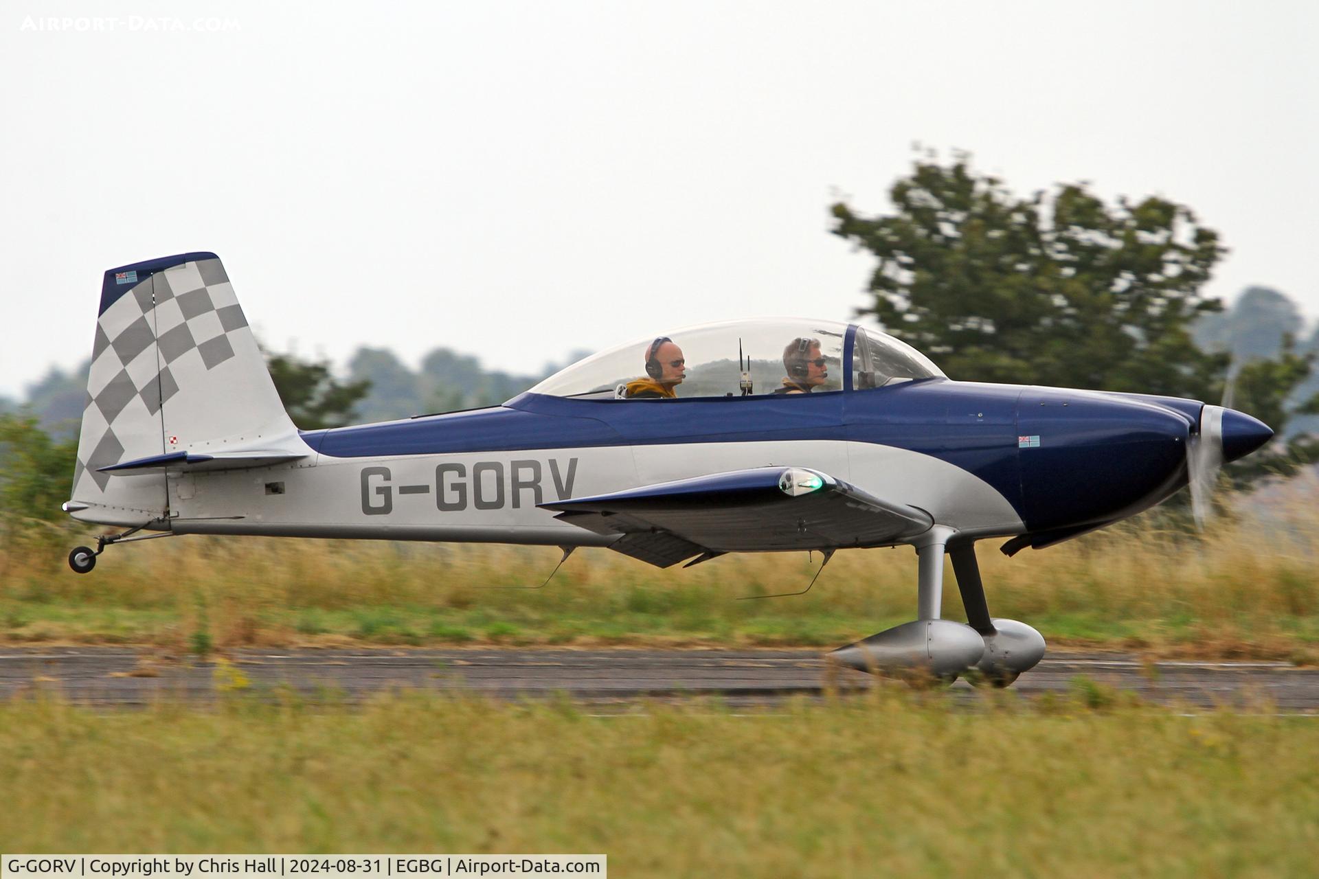 G-GORV, 2013 Vans RV-8 C/N LAA 303-14847, LAA Rally 2024, Leicester
