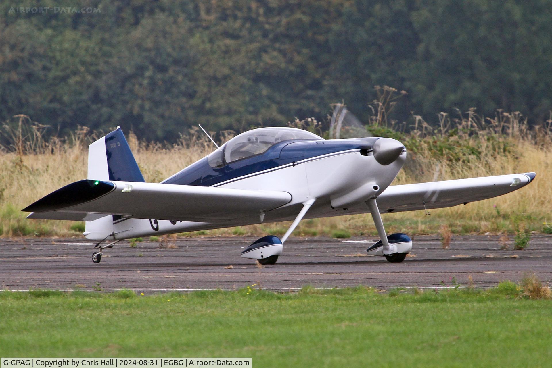 G-GPAG, 2002 Vans RV-6 C/N PFA 181A-13306, LAA Rally 2024, Leicester