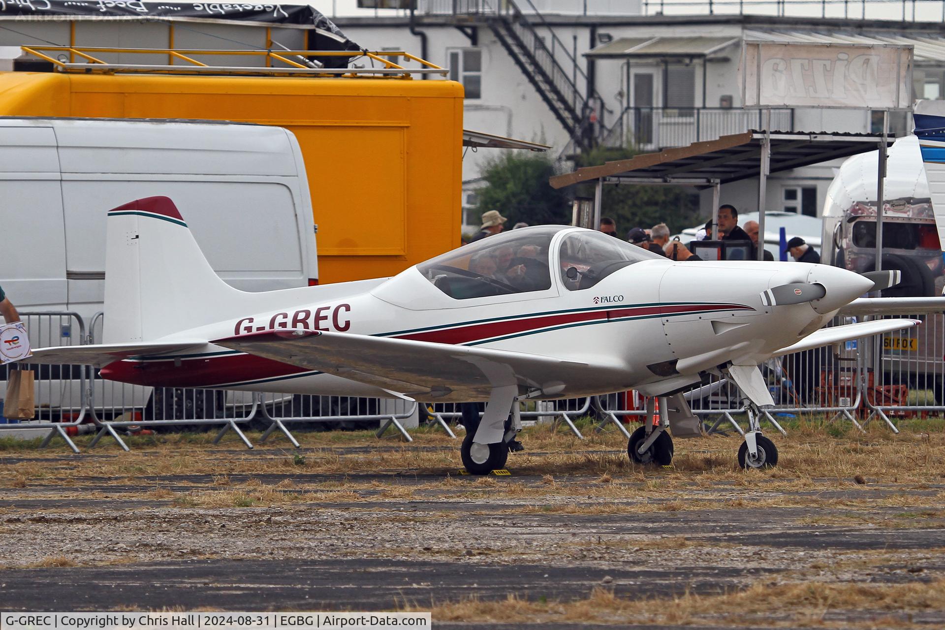 G-GREC, 1994 Sequoia F-8L Falco C/N 934, LAA Rally 2024, Leicester