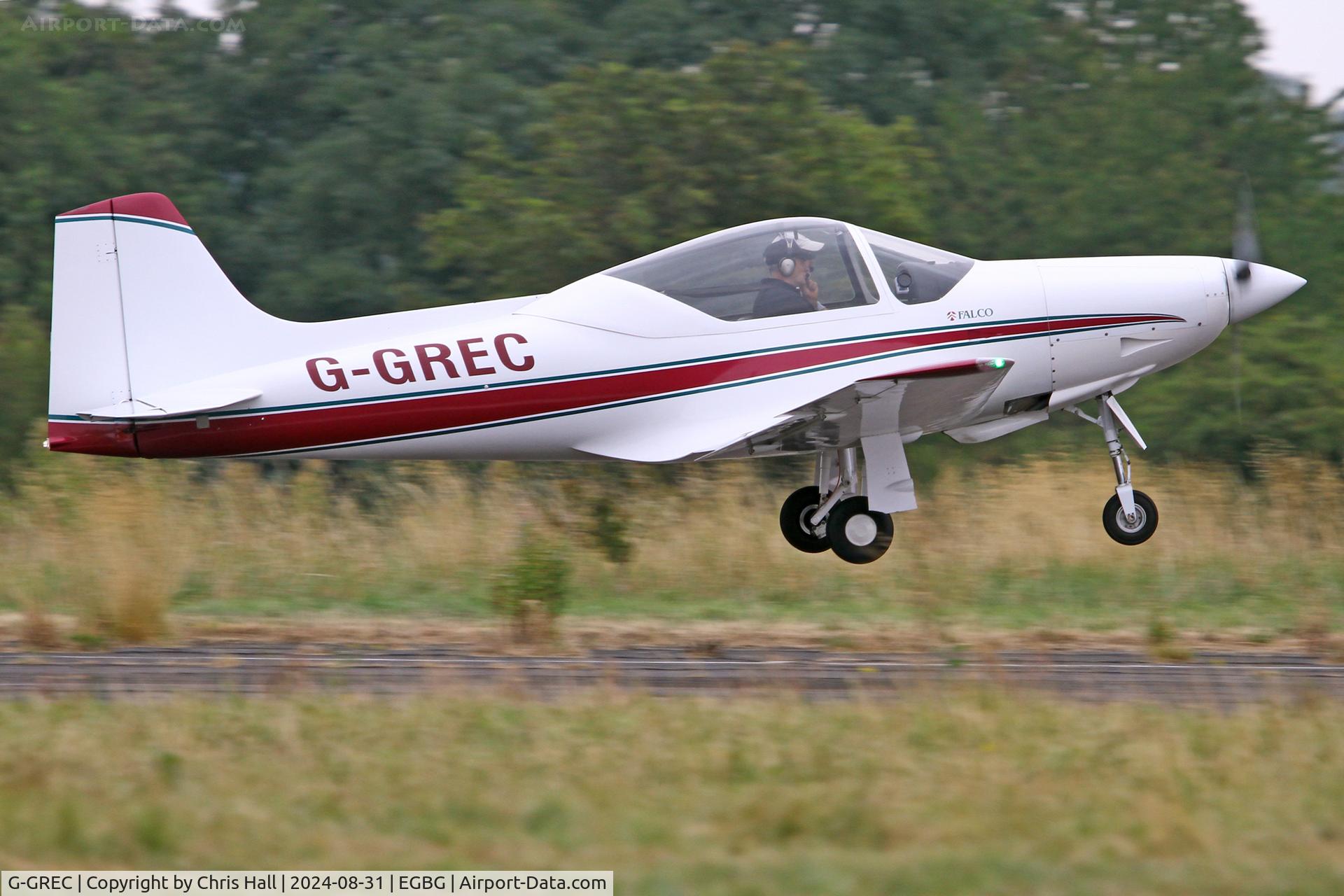 G-GREC, 1994 Sequoia F-8L Falco C/N 934, LAA Rally 2024, Leicester
