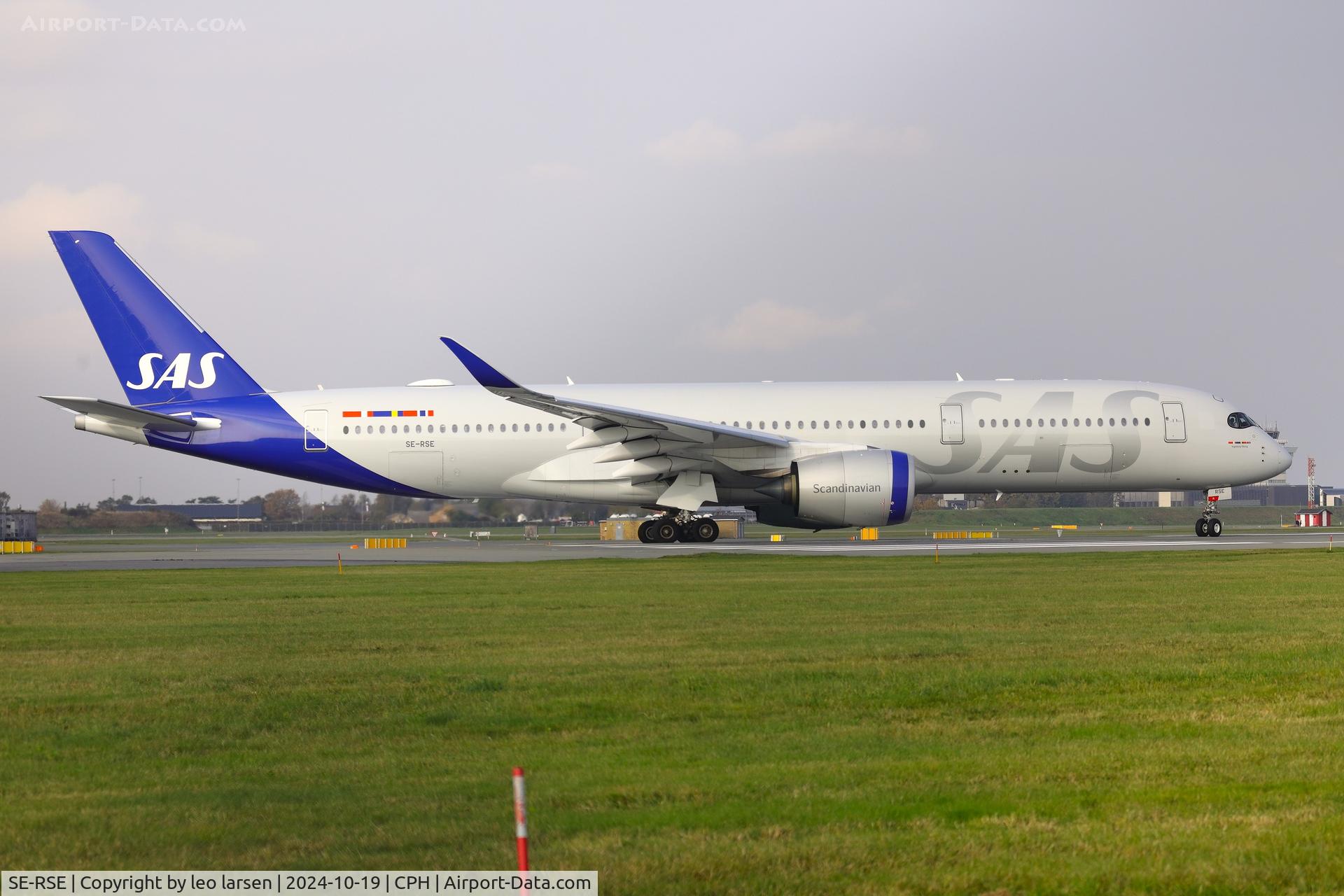 SE-RSE, 2021 Airbus A350-941 C/N 484, Copenhagen 19.10.2024