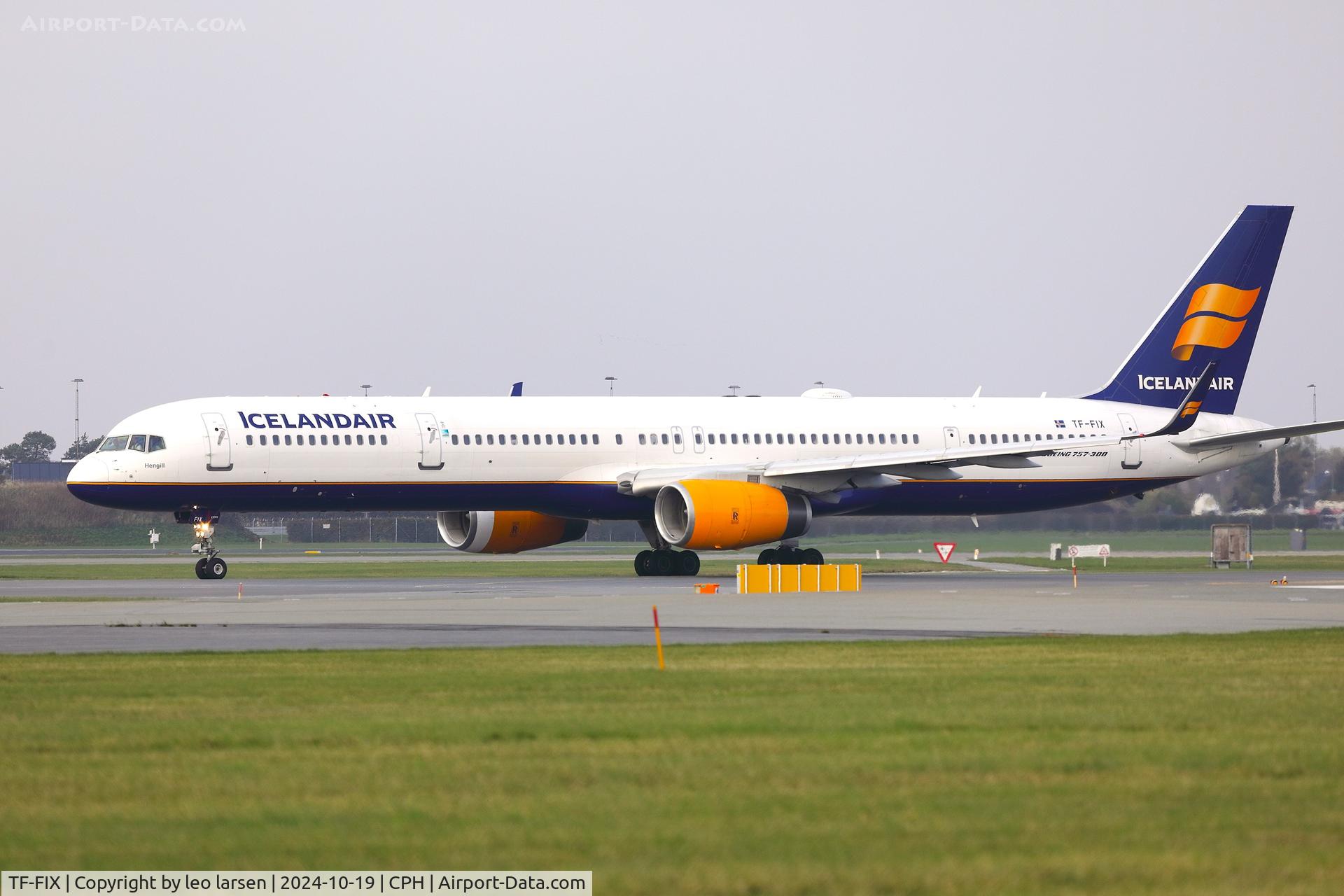 TF-FIX, 2002 Boeing 757-308 C/N 29434, Copenhagen 19.10.2024