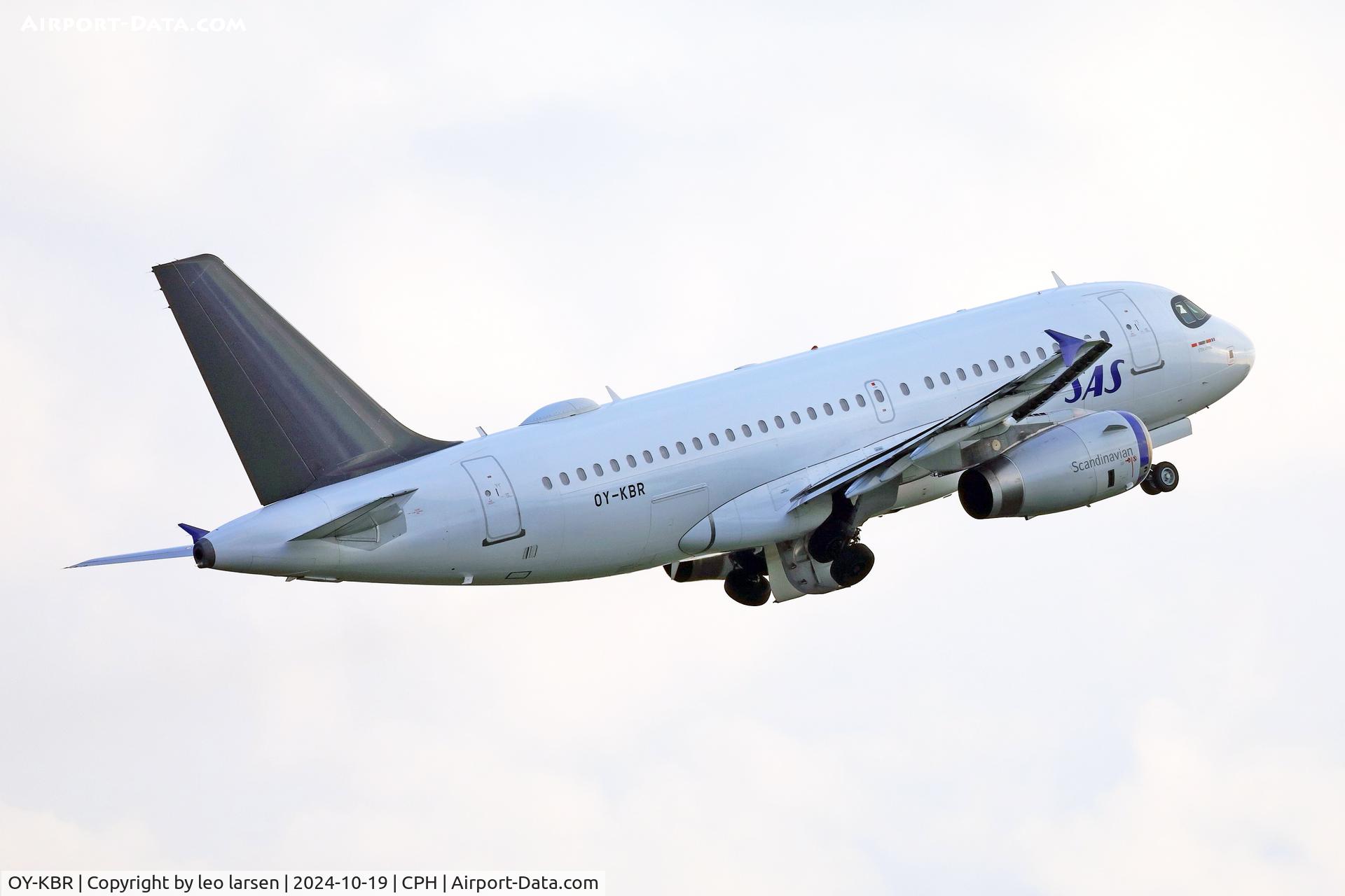 OY-KBR, 2007 Airbus A319-132 C/N 3231, Copenhagen 19.10.2024
